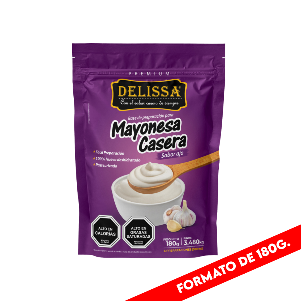 Mayonesa de Ajo en Polvo 180g.